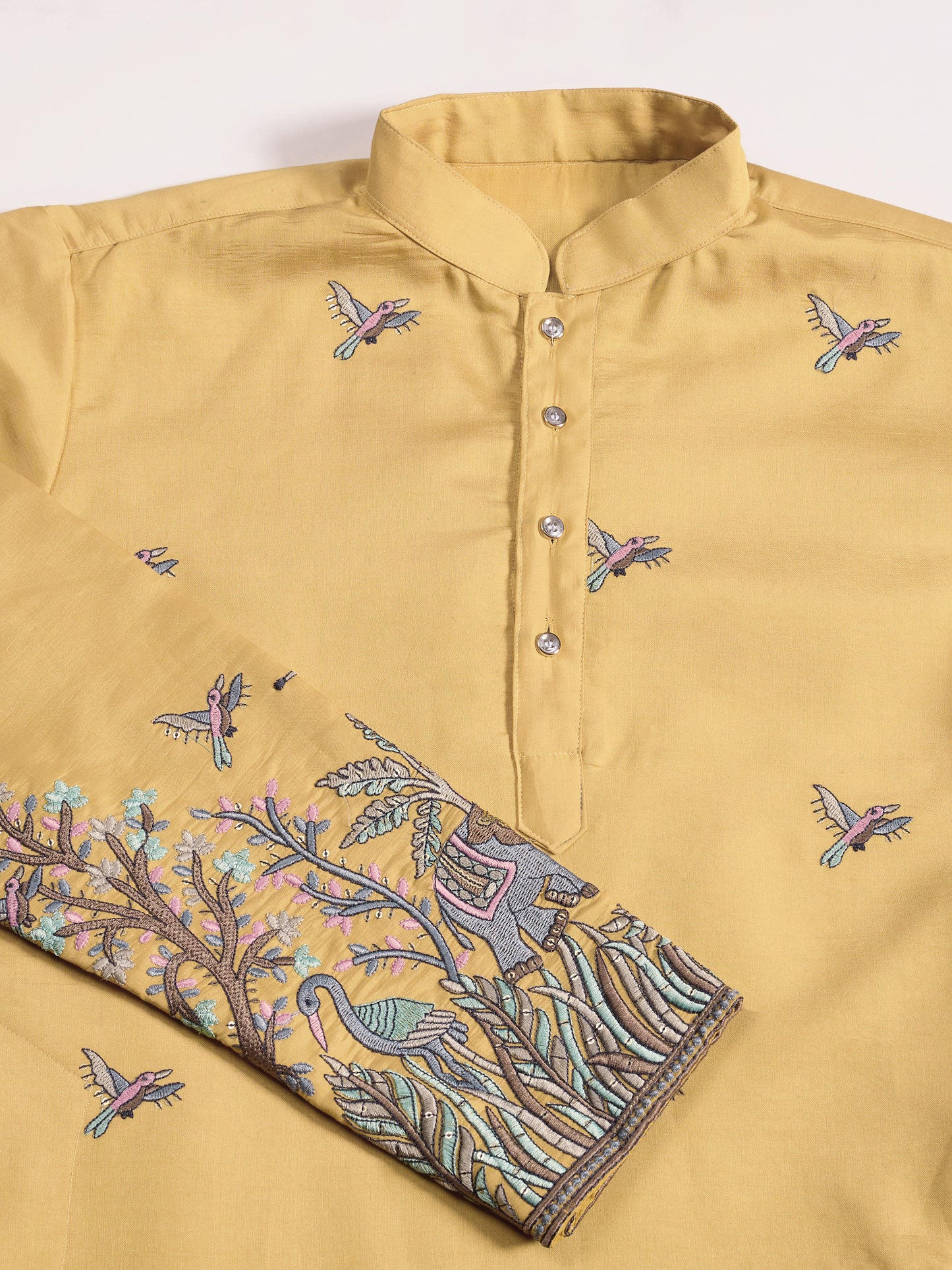 Royal Safari Kurta – Embroidered Elegance in Every Thread