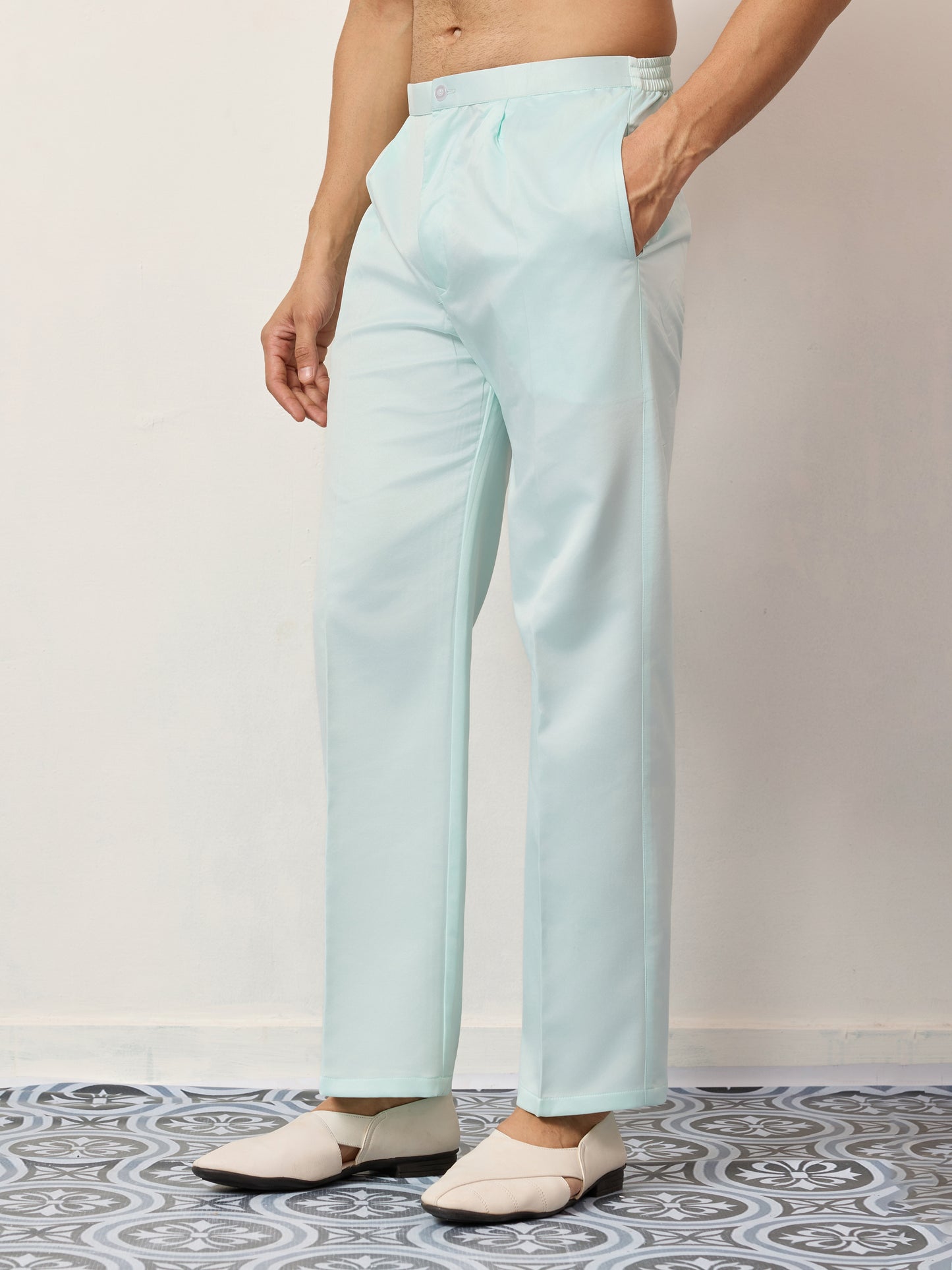 Pistachio Bloom Signature Koti Kurta Set