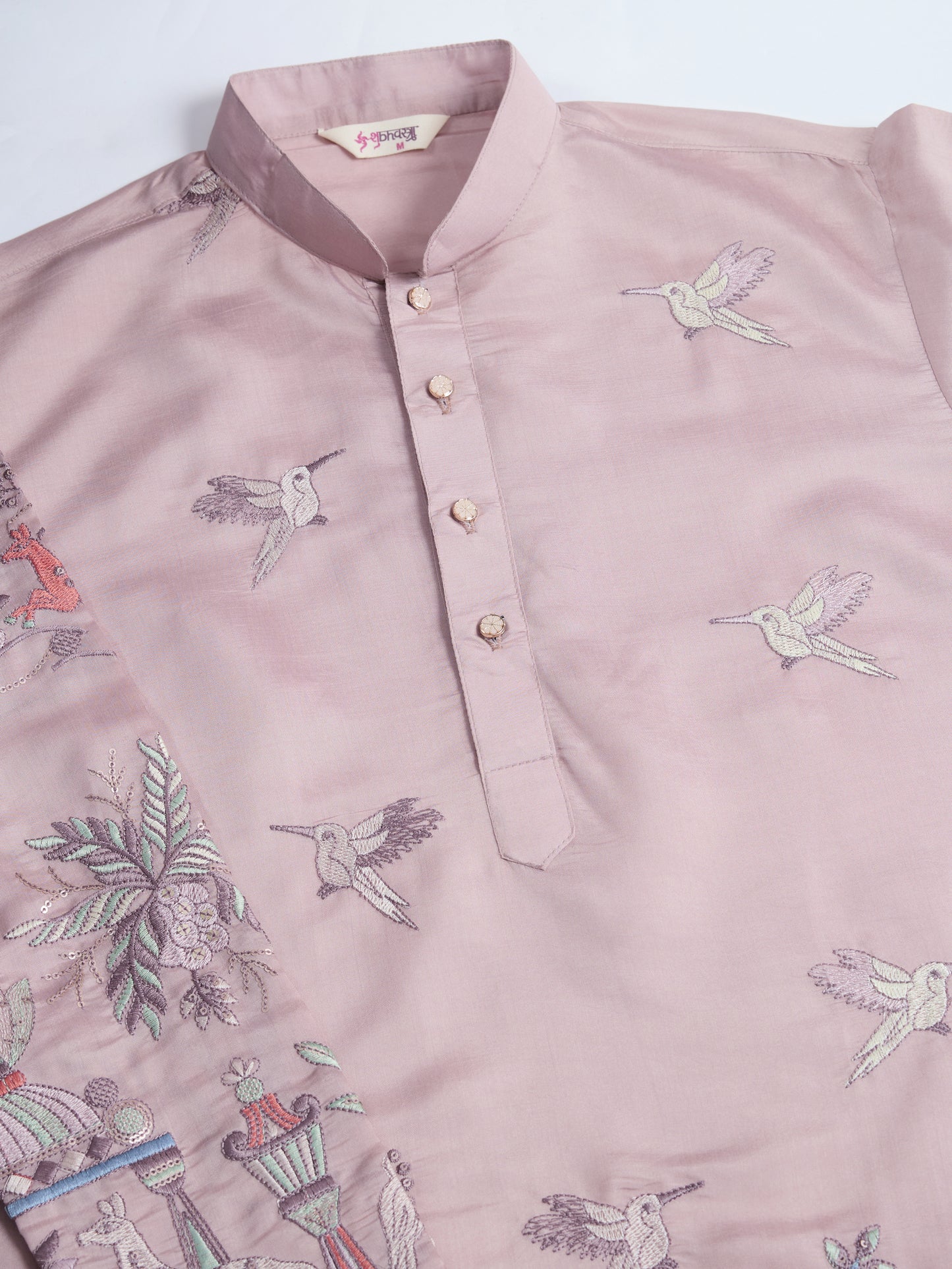 Blush Bloom Kurta – Where Tradition Meets Art