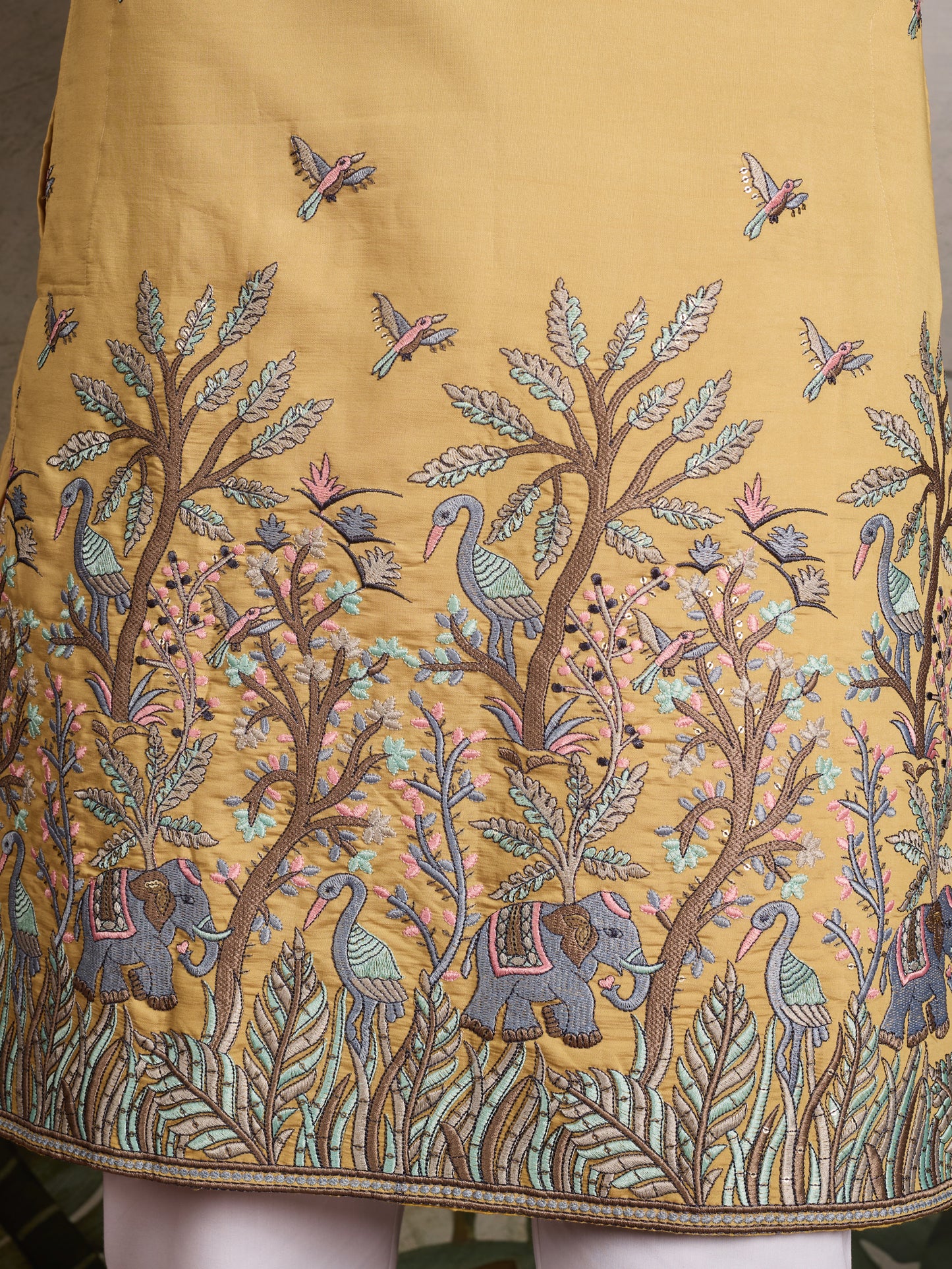 Royal Safari Kurta – Embroidered Elegance in Every Thread