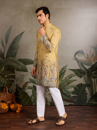 Royal Safari Kurta – Embroidered Elegance in Every Thread