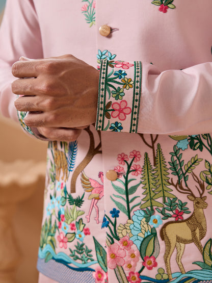 Blush Enchanted Wilderness Kurta Set