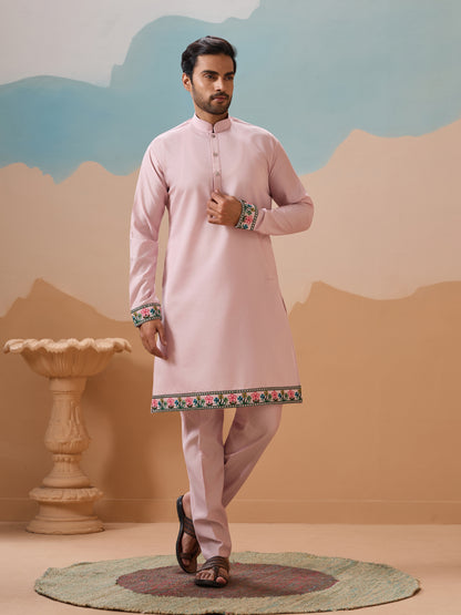 Blush Enchanted Wilderness Kurta Set