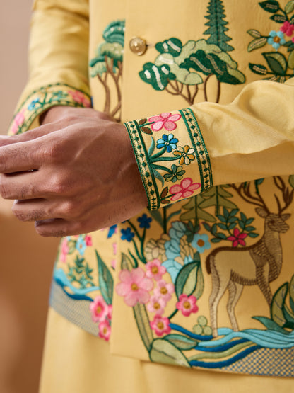 Sunlit Royalty: Embroidery That Speaks Elegance